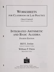Tapa de Worksheets for classroom or lab practice