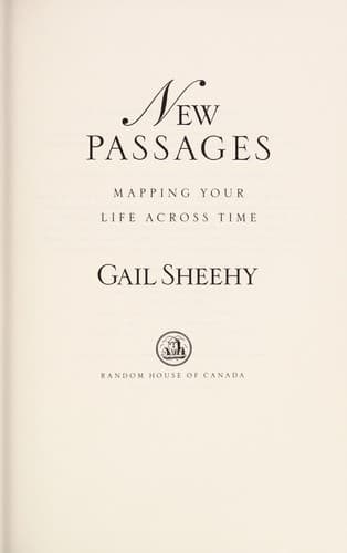 Tapa de New passages