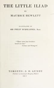 Tapa de The little Iliad
