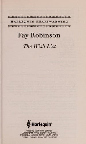 Tapa de The wish list