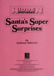Tapa de Santa's Super Surprises (Hidden Pictures)