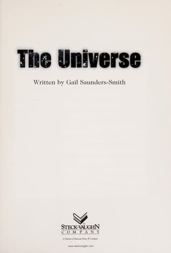 Tapa de The universe