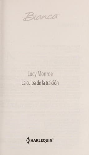 Tapa de La culpa de la traicion