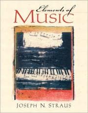 Tapa de Elements of Music