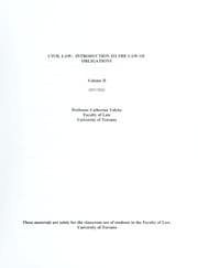 Tapa de Civil law