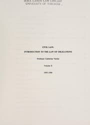Tapa de Civil law