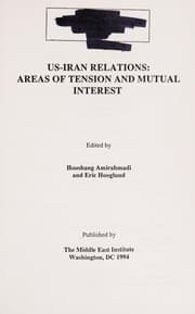 Tapa de US-Iran relations