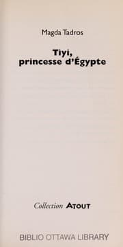 Tapa de Tiyi, princesse d'Egypte