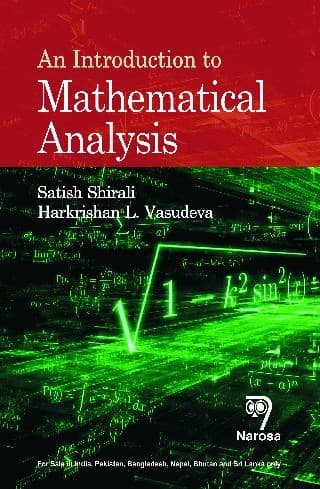 Tapa de An Introduction To Mathematical Analysis