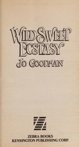 Tapa de Wild sweet ecstasy