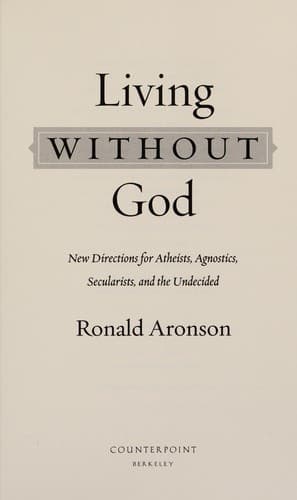 Tapa de Living without God