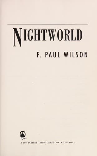 Tapa de Nightworld