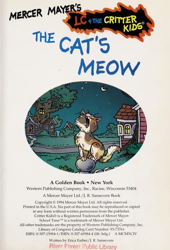 Tapa de The Cat's Meow