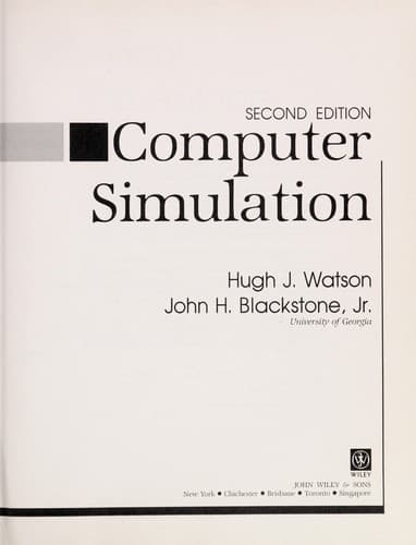 Tapa de Computer simulation