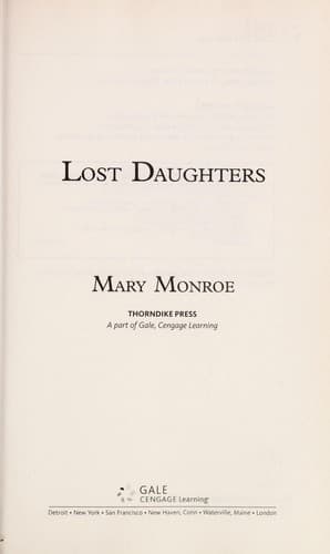 Tapa de Lost daughters