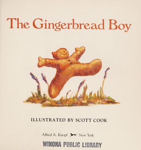 Tapa de The Gingerbread boy