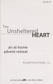 Tapa de The unsheltered heart