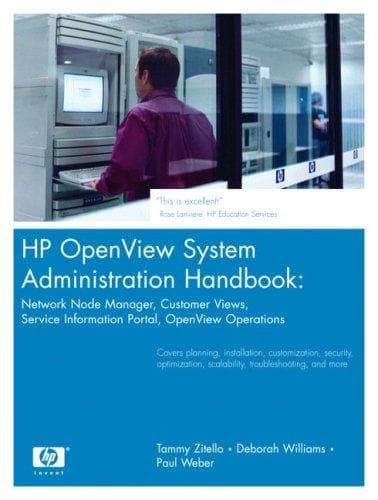 Tapa de HP OpenView System Administration Handbook