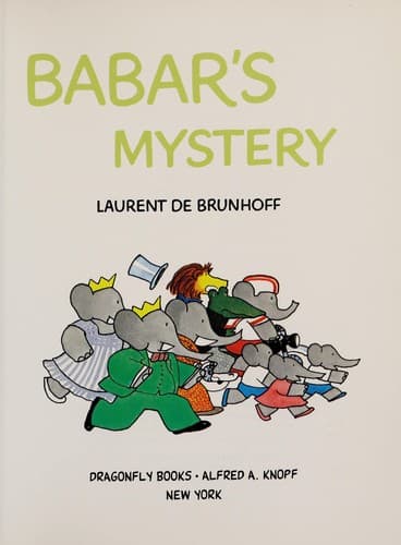 Tapa de Babar's mystery