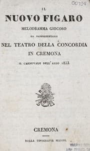 Tapa de Il nuovo Figaro