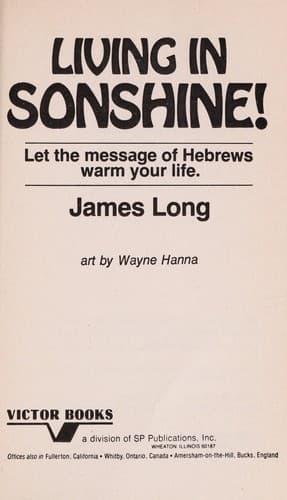 Tapa de Living in Sonshine!