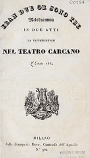 Tapa de Eran due or sono tre