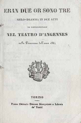 Tapa de Eran due or sono tre