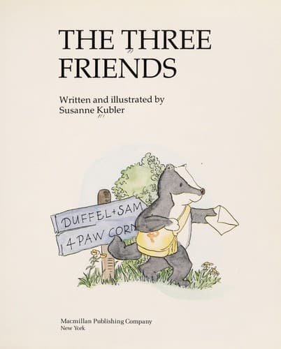 Tapa de The three friends