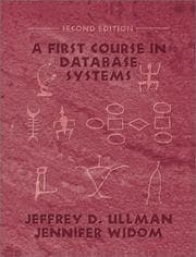 Tapa de A First Course in Database Systems (2nd Edition)