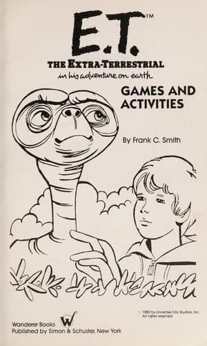Tapa de E.T. the Extra-Terrestrial Games and Activities