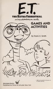 Tapa de E.T. the Extra-Terrestrial Games and Activities