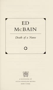 Tapa de Death of a Nurse