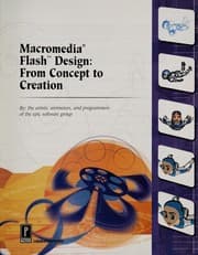 Tapa de Macromedia Flash design