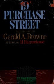 Tapa de 19 Purchase Street