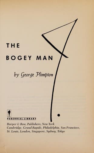 Tapa de The Bogey Man
