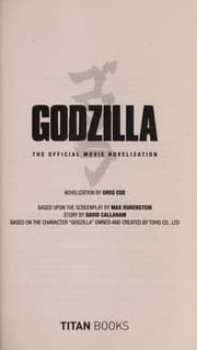 Tapa de Godzilla