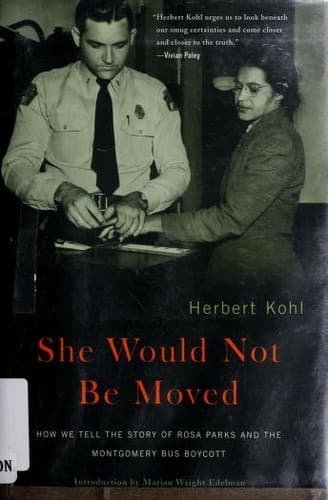 Tapa de She would not be moved