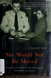 Tapa de She would not be moved