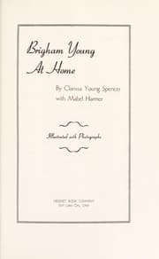 Tapa de Brigham Young At Home