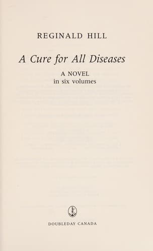 Tapa de A cure for all diseases
