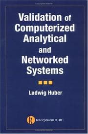 Tapa de Validation of Computerized Analytical and Networked Systems