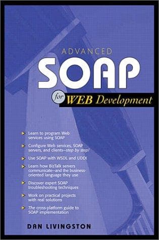 Tapa de Advanced SOAP for Web professionals