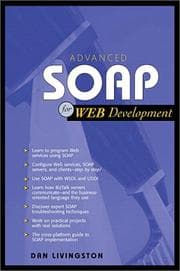 Tapa de Advanced SOAP for Web professionals
