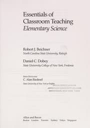 Tapa de Essentials of classroom teaching