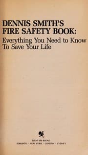 Tapa de Dennis Smith's Fire Safety Book