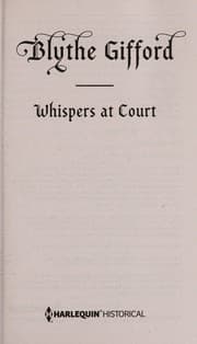 Tapa de Whispers at Court