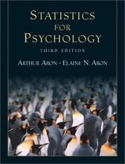 Tapa de Statistics for psychology