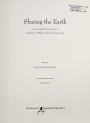 Tapa de Sharing the earth