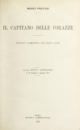 Tapa de Il capitano delle corazze