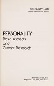 Tapa de Personality